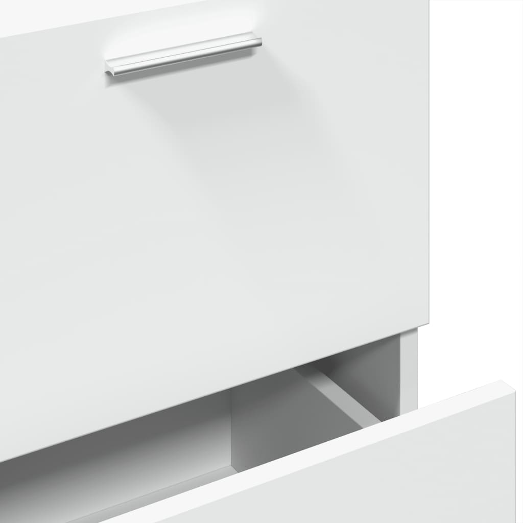 vidaXL Sink Cabinet White 40x37x59 cm Engineered Wood