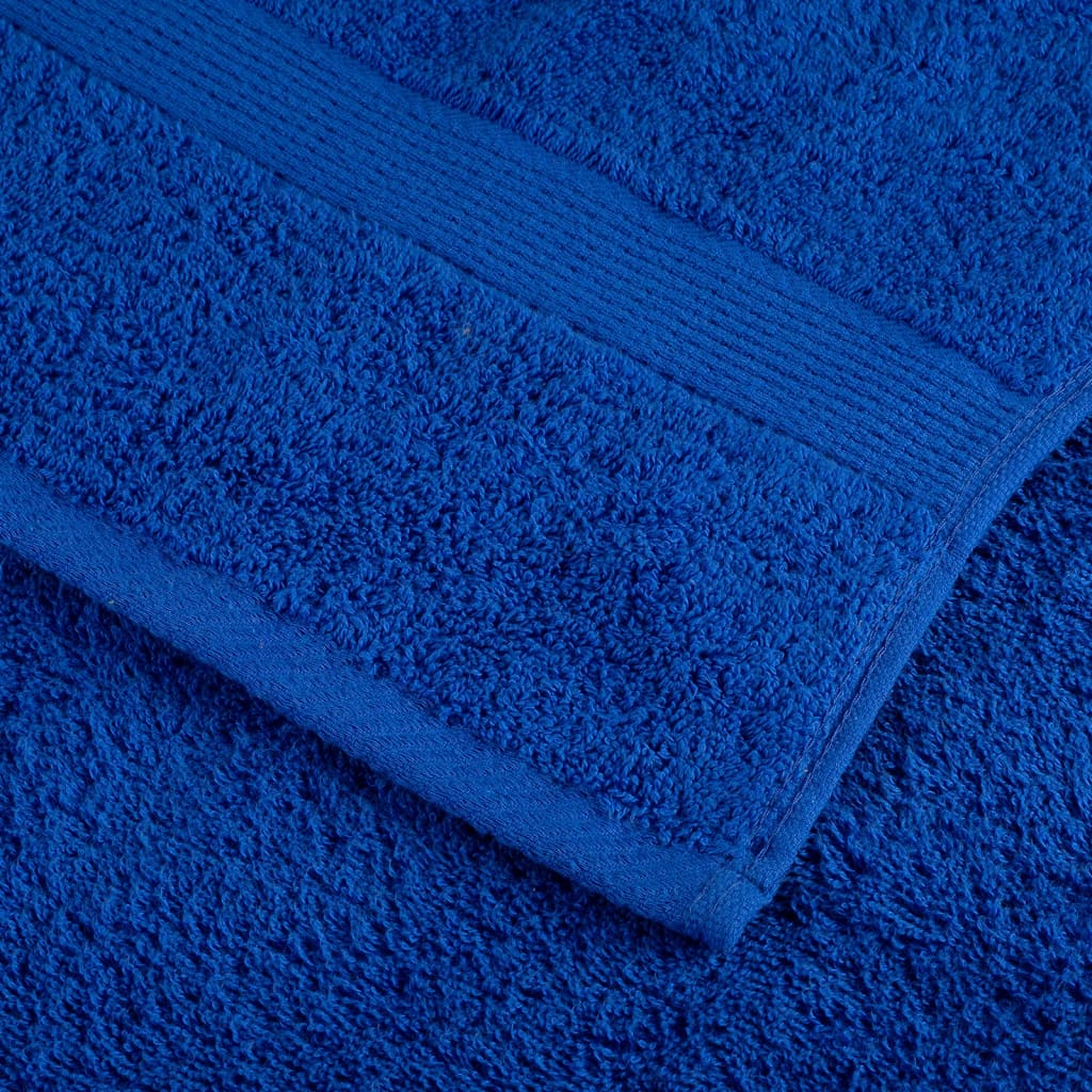 vidaXL Premium Guest Towels SOLUND 4pcs Blue 30x50cm 600gsm