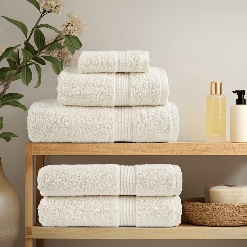 vidaXL Premium Bath Towels SOLUND 10 pcs 100x150 cm 600 gsm