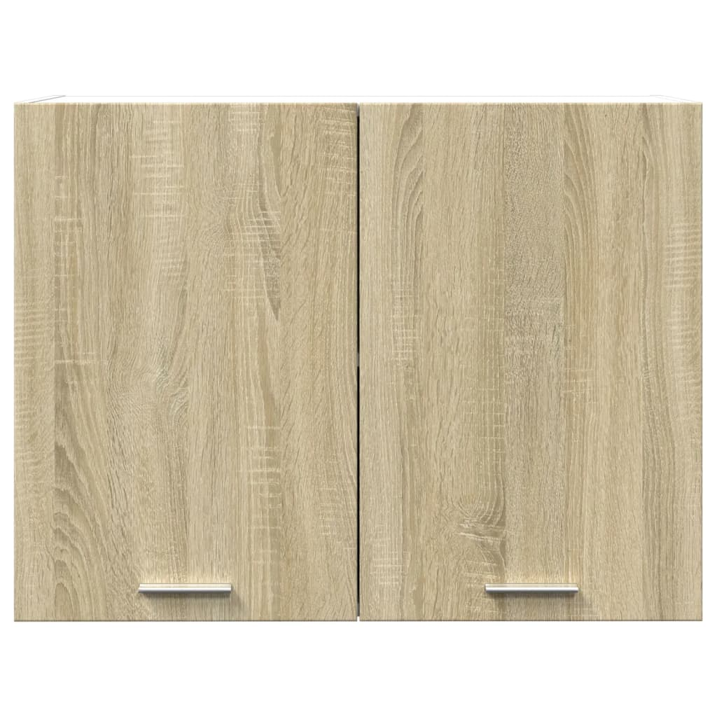 vidaXL Hanging Cabinet Sonoma Oak 80x31x60 cm Engineered Wood