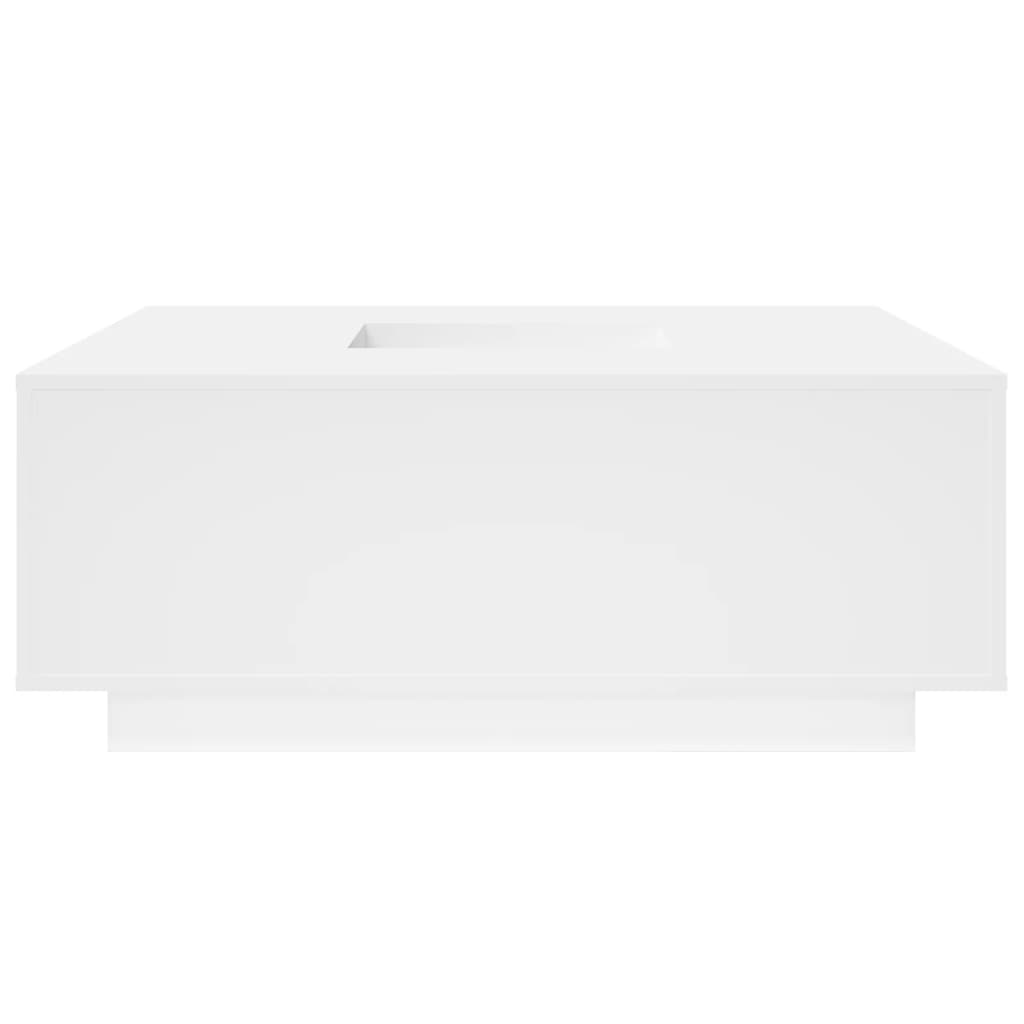 vidaXL Coffee Table White 100x100x40 cm Engineered Wood