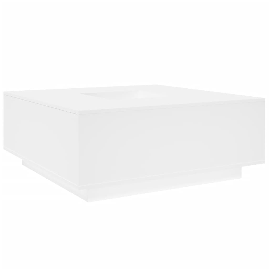 vidaXL Coffee Table White 100x100x40 cm Engineered Wood