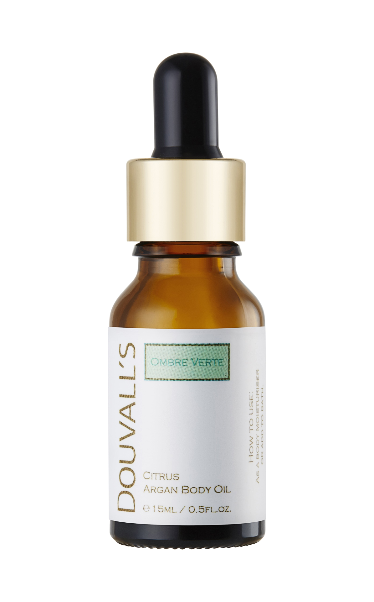 Organic Citrus Scented Argan Body Oil 15ml | Hydrating and revitalising with pure essential oils