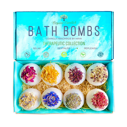 Luxury Therapeutic 'Purity'  Bath Bomb Gift Set