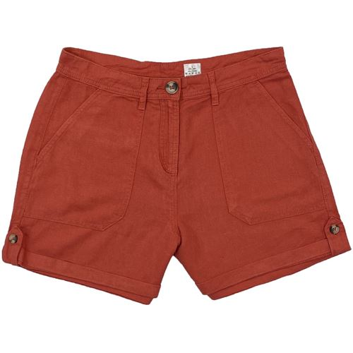 Womens Linen Summer Shorts - 2592