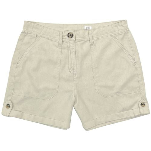 Womens Linen Summer Shorts - 2592