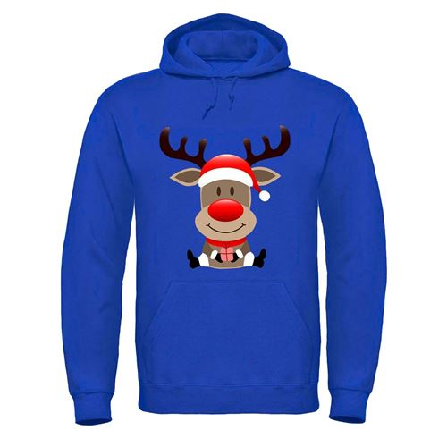 Adults XMS2 "Sitting Reindeer" Hoodie