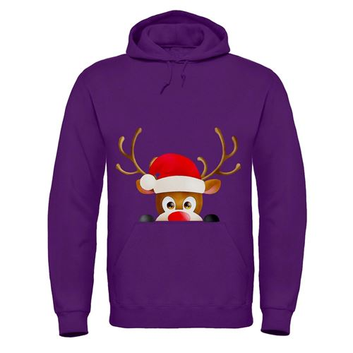 Adults XMS1 "Hiding Reindeer" Hoodie