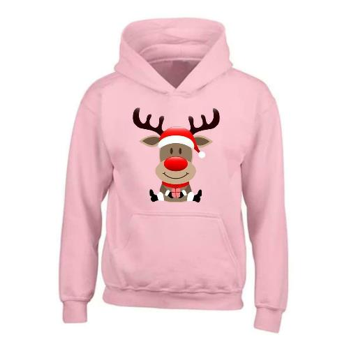 Kids XMS2 "Sitting Reindeer" CustomPX Hoodie