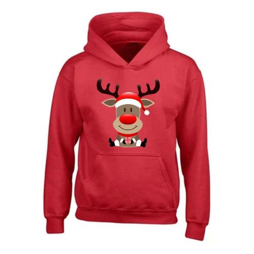 Kids XMS2 "Sitting Reindeer" CustomPX Hoodie