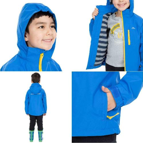 Kids Trespass OVERWHELM Waterproof Jacket