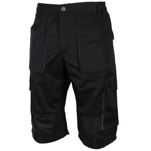 Mens Multipocket Cargo Contrast Work Shorts - DW10