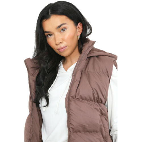 Ladies Brave Soul Mila Padded Gilet