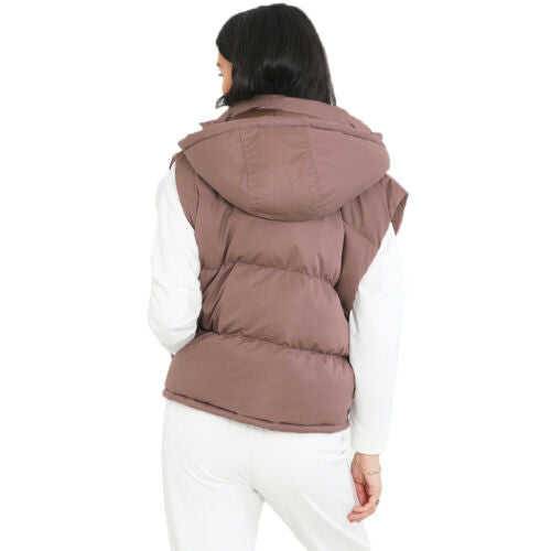 Ladies Brave Soul Mila Padded Gilet