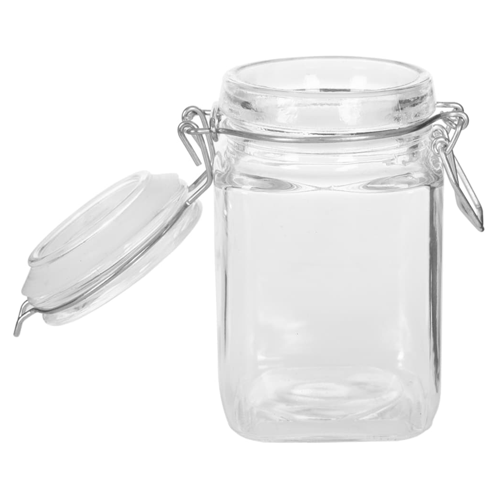 vidaXL Glass Jam Jars with Lock 12 pcs 260 ml