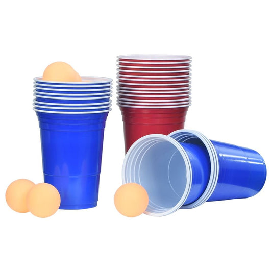 Beer Pong Table Set 0,5 L Plastic