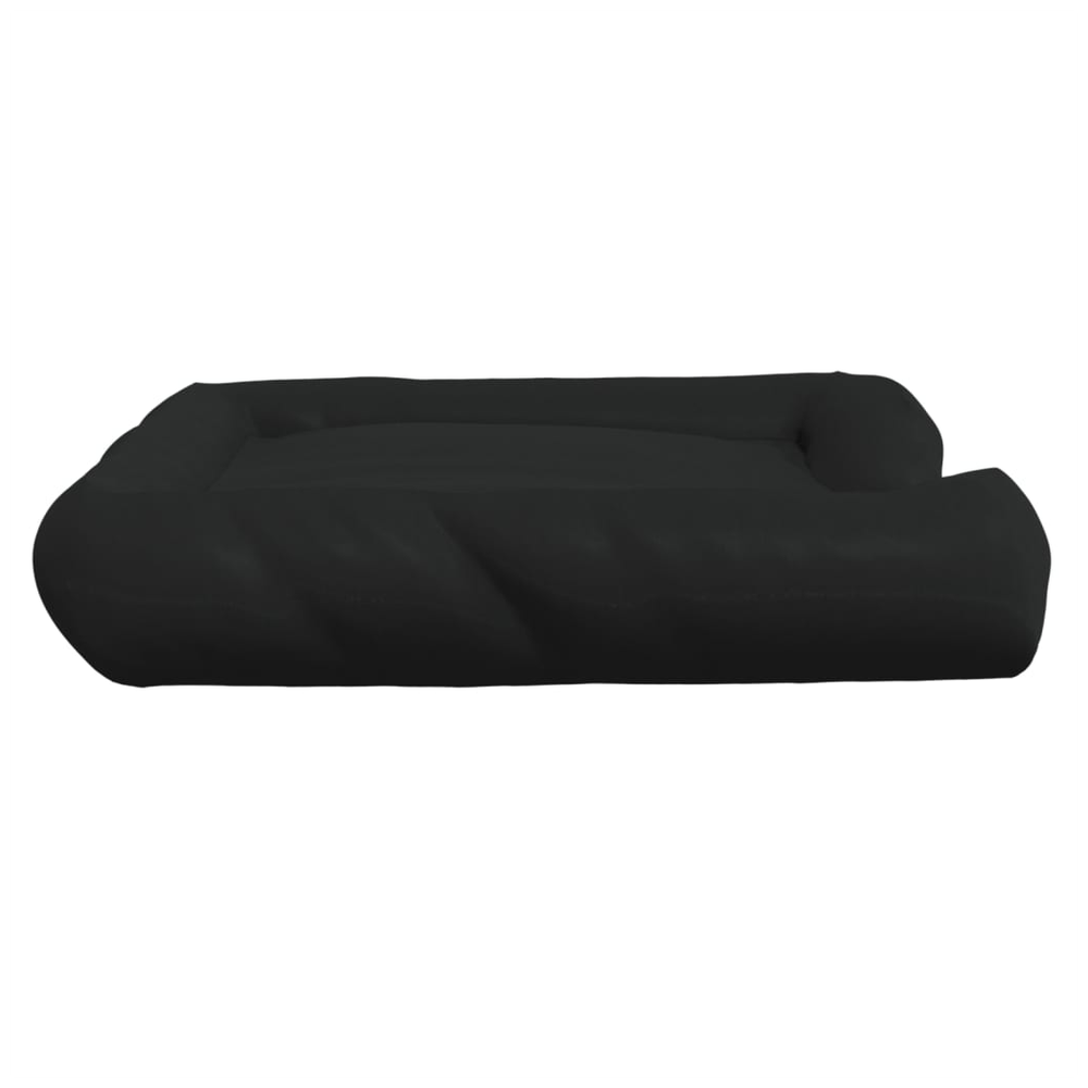 vidaXL Dog Cushion with Pillows Black 115x100x20 cm Oxford Fabric