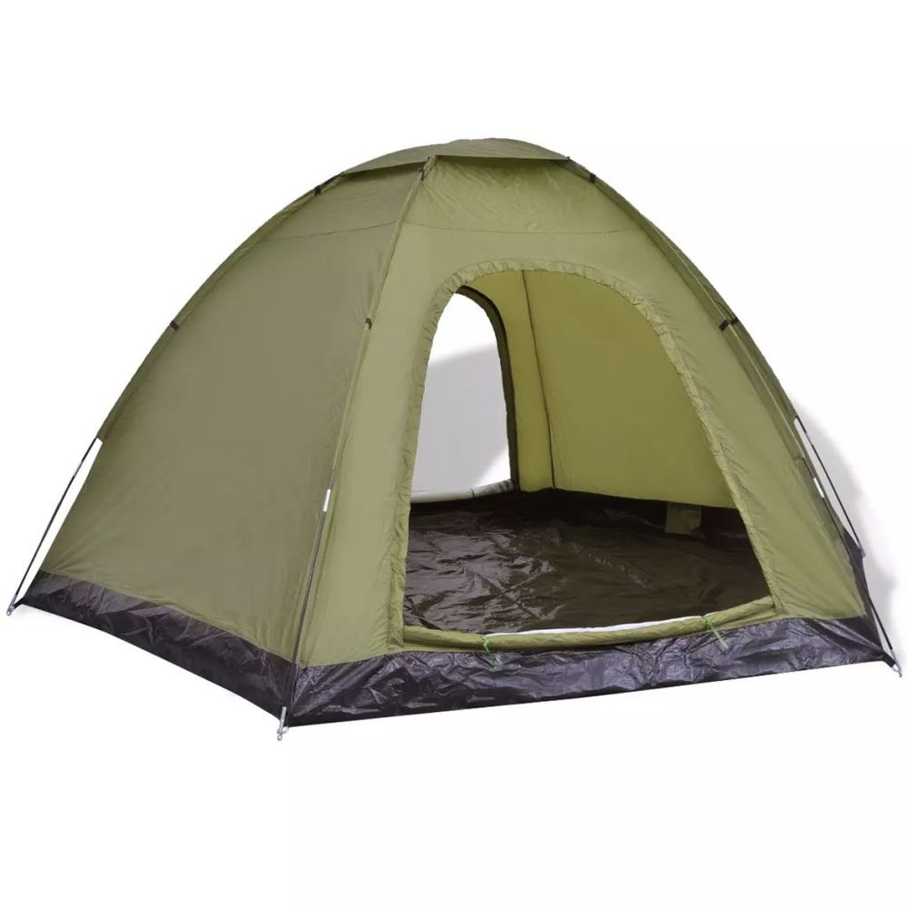 vidaXL 6-person Tent Grey