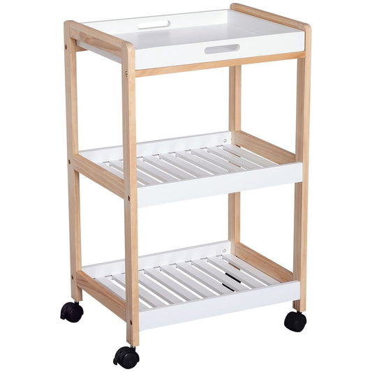 Kitchen Trolley, Bamboo/MDF board, 74.5H cm