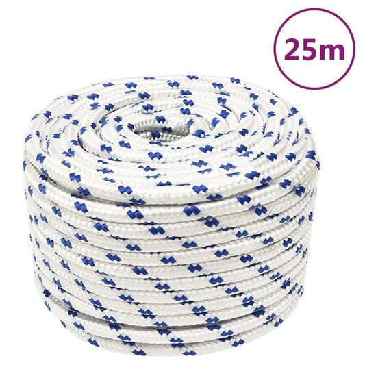 Boat Rope White 14 mm 25 m Polypropylene