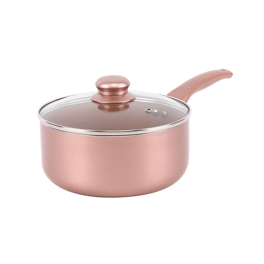 8pc Rose Gold Pan Set