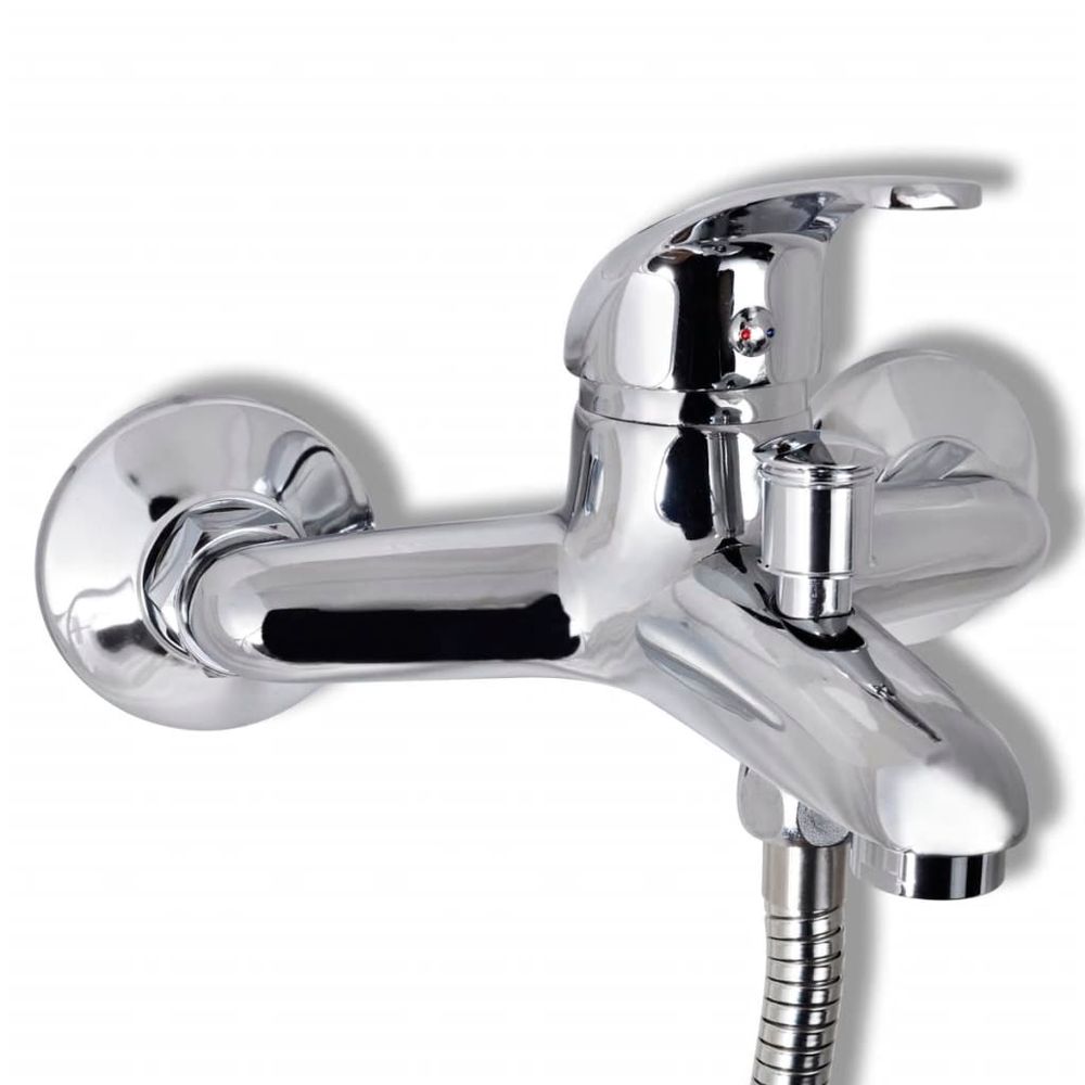 Bath Shower Mixer Tap Kit Chrome