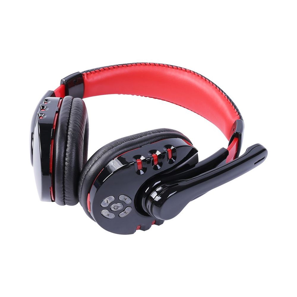 Wireless Bluetooth 4.2 Over Ear Earphone, Noise-Canceling Adjustable Earphone, Deep Bass Stereo Gaming Micro Headphones