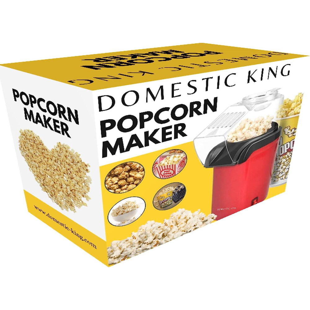 Domestic King 1200W Popcorn Maker- DK18049