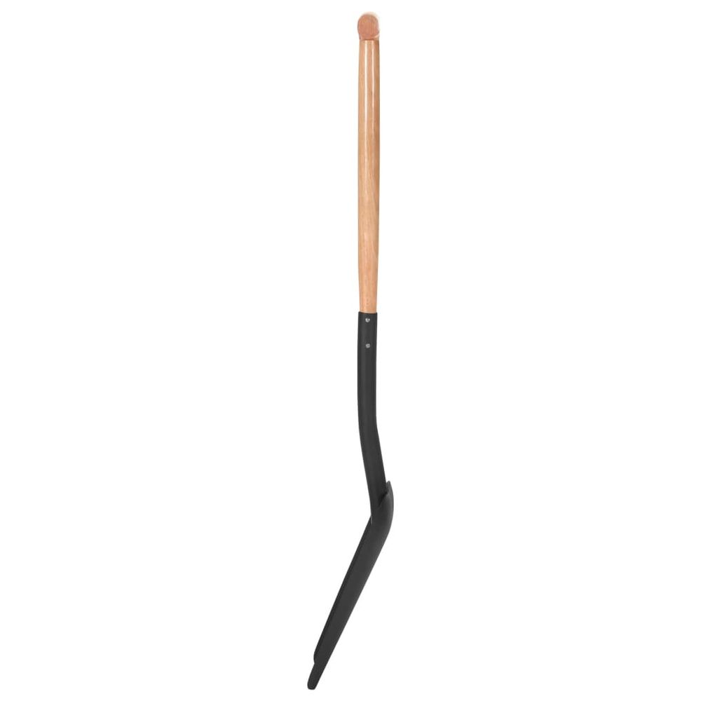 Garden Shovel T Grip Steel and Hardwood