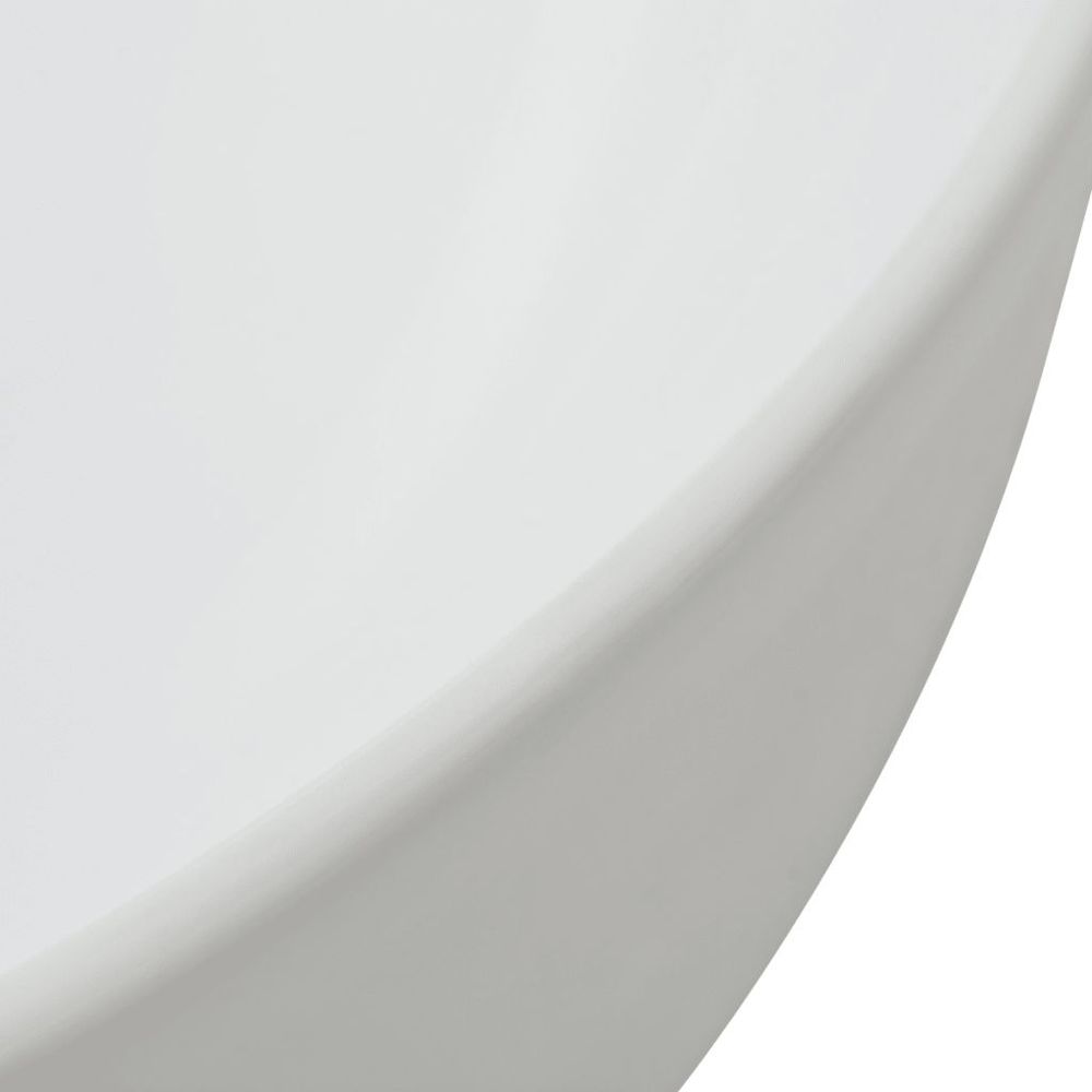 Basin Triangle Ceramic White 50.5x41x12 cm