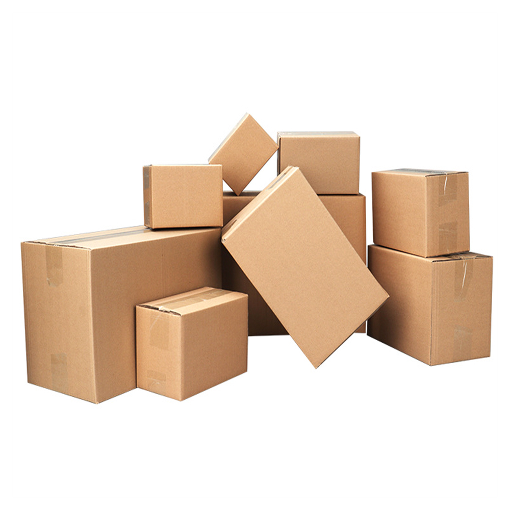 100 Corrugated Paper Boxes 6x4x4"（15.2*10*10cm）Yellow