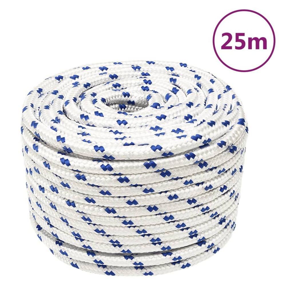 Boat Rope White 14 mm 25 m Polypropylene