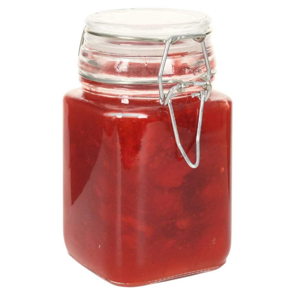 vidaXL Glass Jam Jars with Lock 12 pcs 260 ml