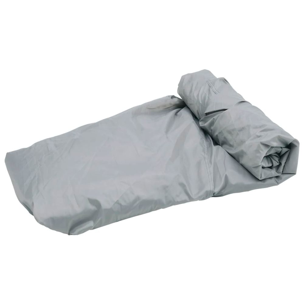 vidaXL Boat Cover Grey 410x190 cm