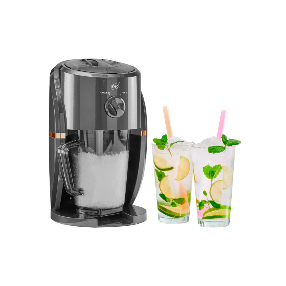 Neo Grey and Copper Ice Crusher Slush Machine