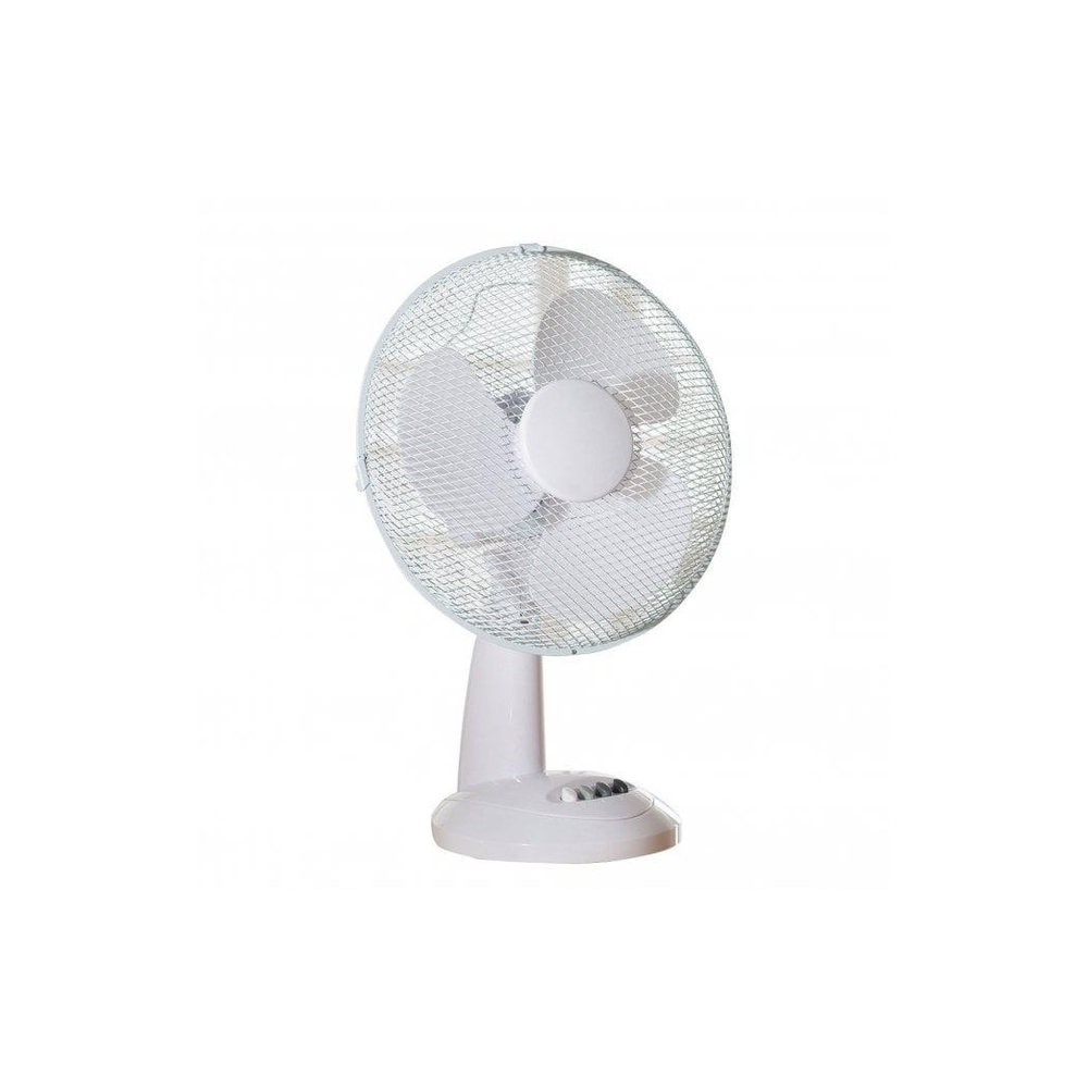 Daewoo 12" Desk Fan White - COL1567