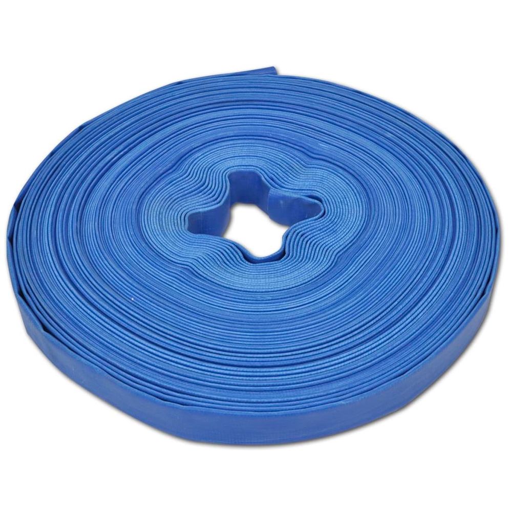 vidaXL Flat Hose 100 m 1" PVC