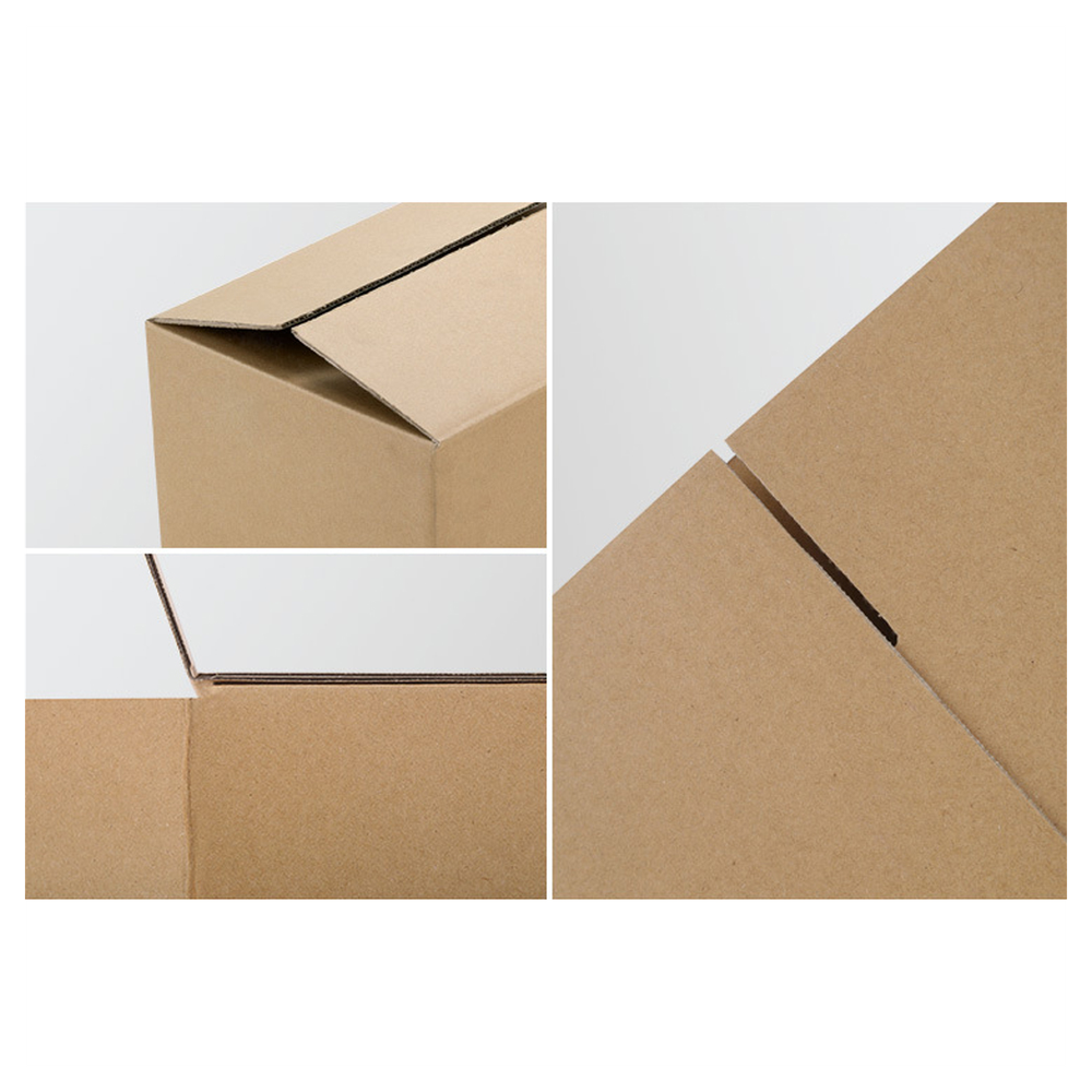 100 Corrugated Paper Boxes 6x4x4"（15.2*10*10cm）Yellow