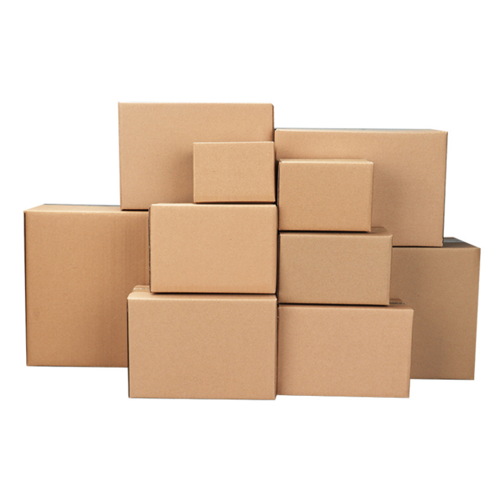 100 Corrugated Paper Boxes 6x4x4"（15.2*10*10cm）Yellow