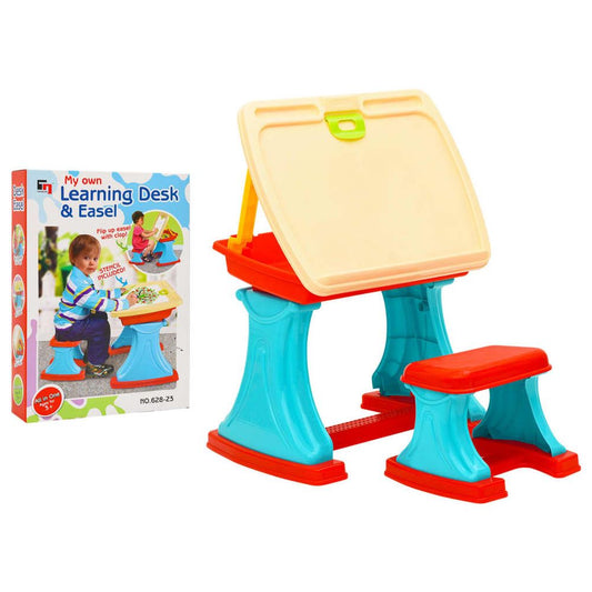 Children Learning Desk & Easel Adjustable