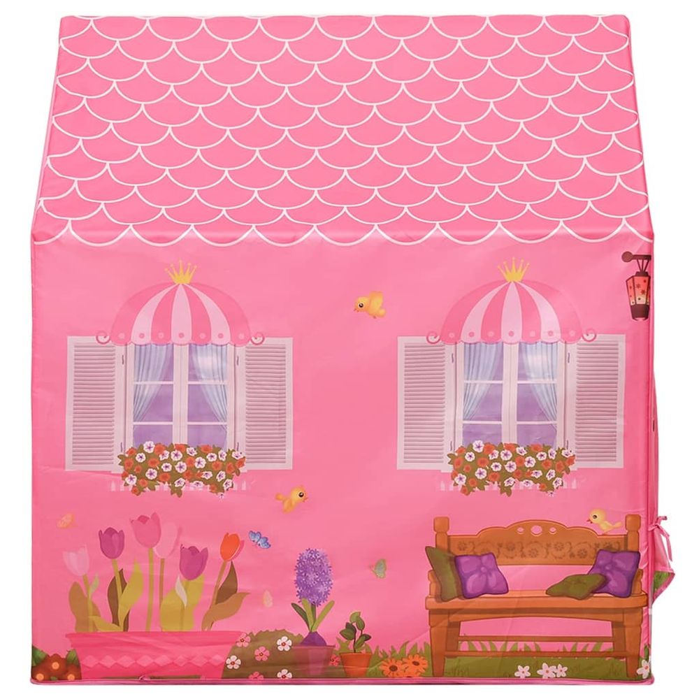 Children Play Tent Pink 69x94x104 cm