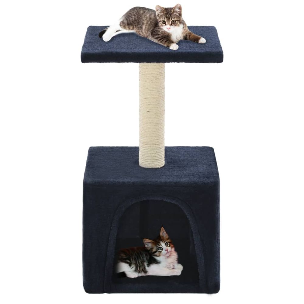 vidaXL Cat Tree with Sisal Scratching Post 55 cm Grey