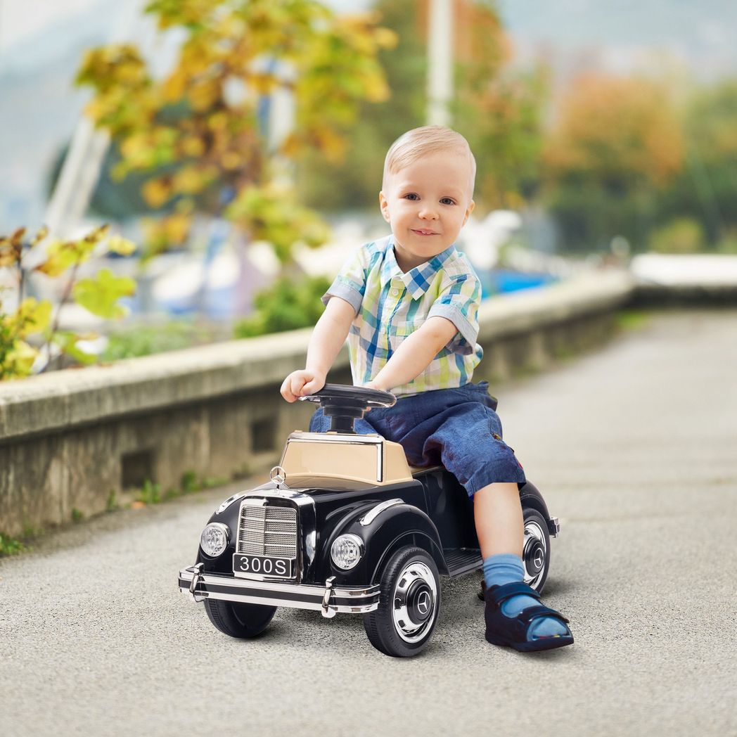 AIYAPLAY Ride on Sliding Car Foot to Floor Mercedes-Benz 300S Licensed for Kids