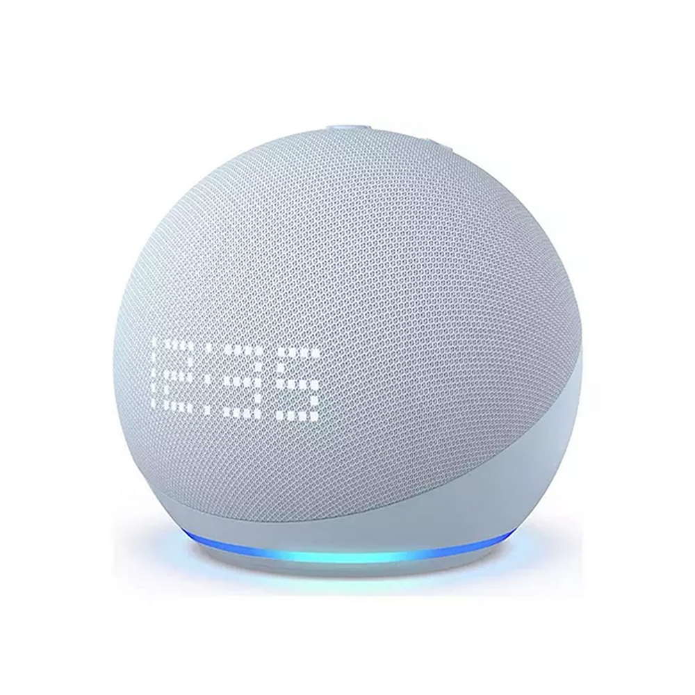 AMZ ECHO DOT 5TH GEN WITH CLOCK AND ALEXA VOICE CONTROL 2022