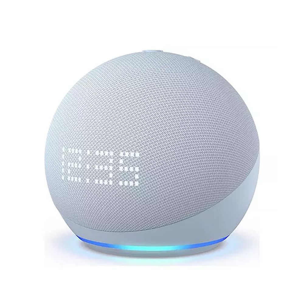 AMZ ECHO DOT 5TH GEN WITH CLOCK AND ALEXA VOICE CONTROL 2022